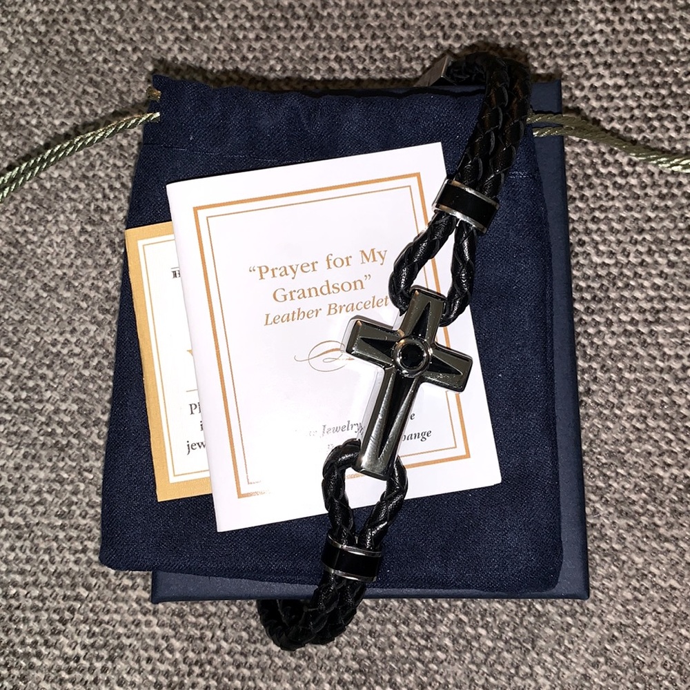 Prayer for My Grandson bracelet from The Bradford Exchange